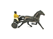 Metal 1950’s Sulky Harness