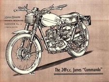 249cc JAMES COMMANDO Vintage