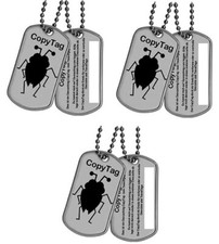 3 x Geocaching CopyTag Copy