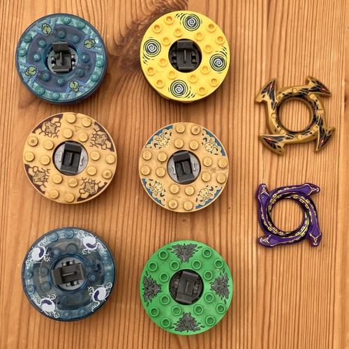 Lego ninjago spinners printed - spinners,