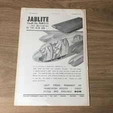 SAIR50 MAGAZINE ADVERT 11X8 JABLITE DOUBLE SKIN PANELS
