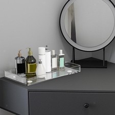 Clear acrylic tray - clear,
