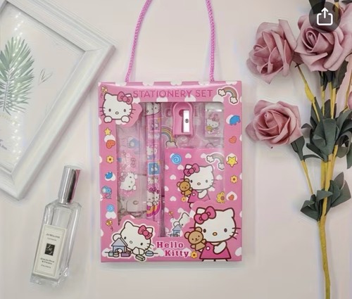 Hello kitty stationary - kitty,