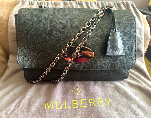 Mulberry black medium lily - black,