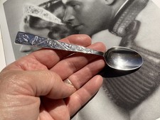 Mappin & Webb Silver Plated Coronation Queen Elizabeth II 1953 Teaspoon
