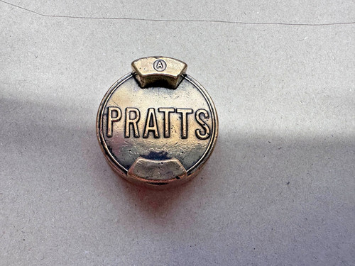 Original pratts brass cap - original, off