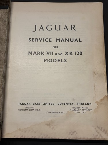 Original jaguar mark vii - original,