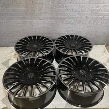 24" Gloss Black Machine Brabus