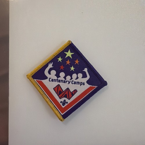 Scouts centenary camps badge - centenary,