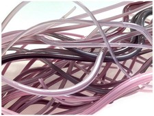 150g Purple vitrigraph stringers, Bullseye Glass 90coe, for glass fusing