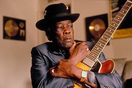 John lee hooker poses - john,