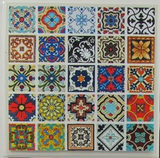 Ceramic Tile Coasters - Set of