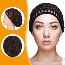 Mesh Hair Net Crochet Cap Fishnet Hairnet Hair Net Snood Sleeping Night Covers