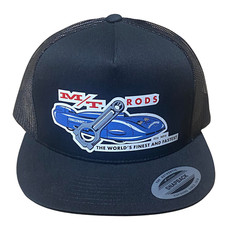 MICKEY THOMPSON SPEED EQUIPMENT MT RODS TRUCKER HAT BLACK THE WORLDS FINEST