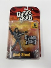 Guitar Hero Axel Steel Action Figure 2007 McFarlane Toys New Sealed Rare