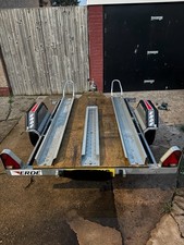 Motorcycle Trailer. 3 Bike Trailer. With Loading Ramp.