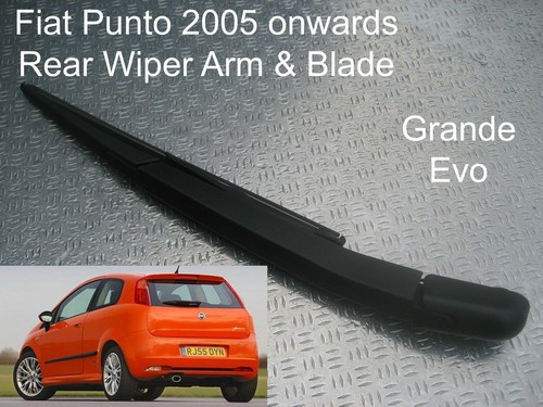 Rear wiper arm blade fiat - rear,