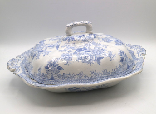 Victorian blue and white - victorian,