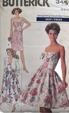 Vintage Butterick Strapless