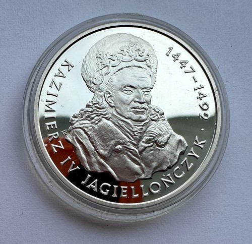 Poland silver coin - poland, kazimierz