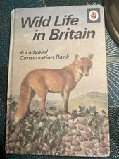 Vintage Ladybird Book Series 727 Wild Life in Britain.