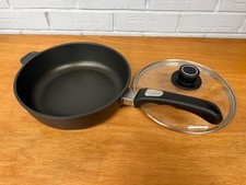 Woll Titan Plus 24cm Induction Line Non-Stick Saute Pan with Glass Lid