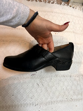 Ariat Black Leather Slip-On
