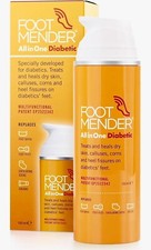 Footmender All in One Diabetic 150ml Foot Cream Treatment Free Tracked Postage