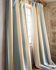 100% Silk taffeta stripe lined
