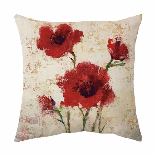 18x18 inch oil painting - inch, red