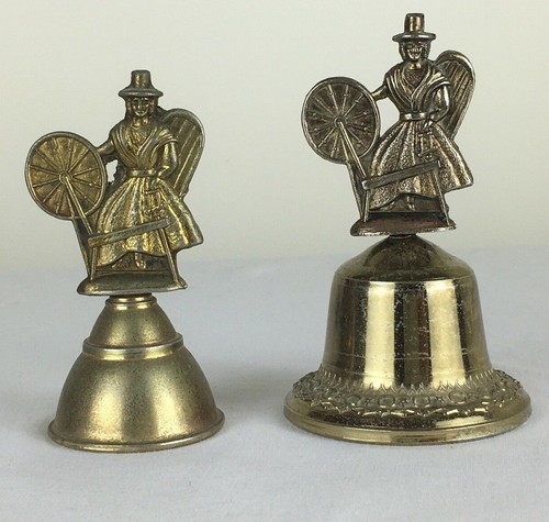 Vintage brass dinner - brass, bells