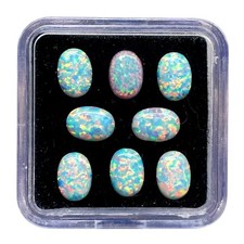 Pcs australian opal 7x5mm - australian,