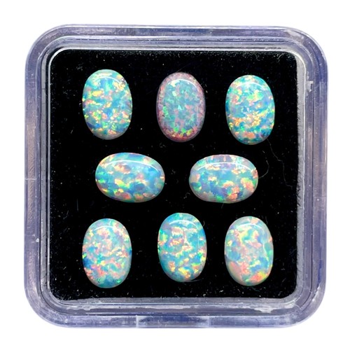 Pcs australian opal 7x5mm - 8,