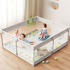 69×59in Baby Playpen, Large