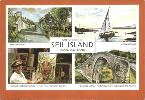Vintage seil island oban - vintage,