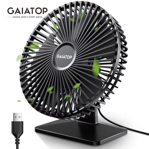 Desk fan usb portable - portable, 90°