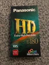 Blank Panasonic HD E-180 VHS