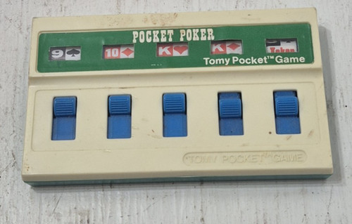 Vintage tomy pocket poker game - tomy,