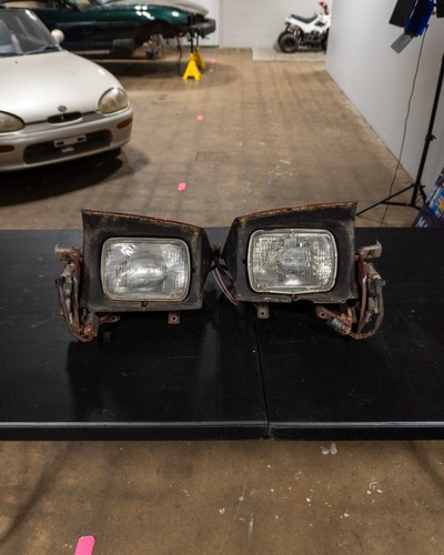 S13 hatchback headlight set - s13,
