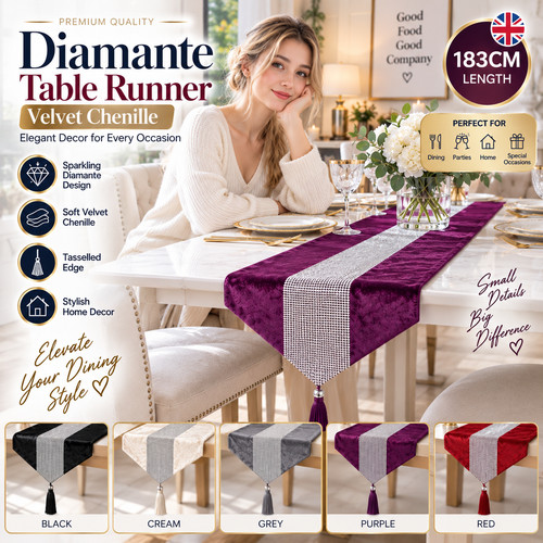 183cm diamante table - diamante,