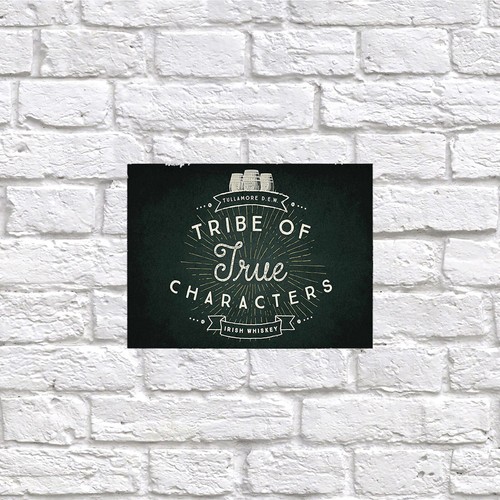 Tullamore dew retro tin - tullamore, dew,