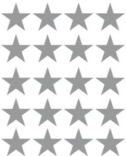 20 Stars Vinyl Wall Art