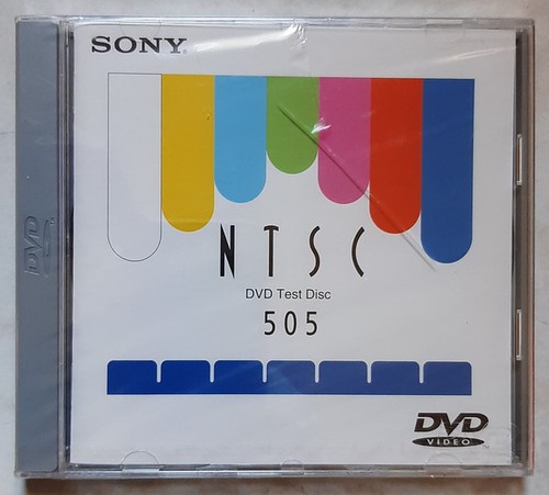 Sony ntsc dvd test disc - sony,