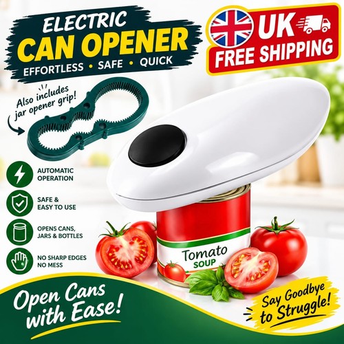 Electric tin can opener - can,