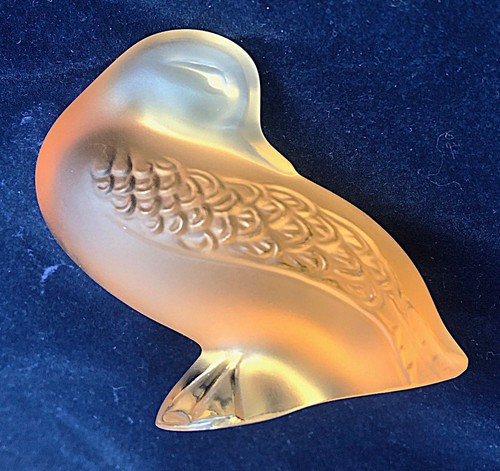 Rare lalique gold amber - gold,