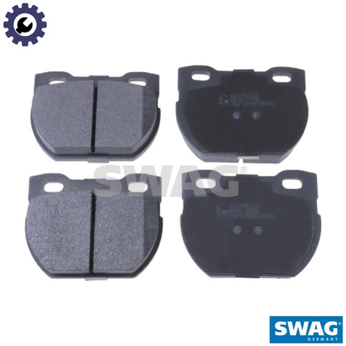 Brake pad set disc - brake,