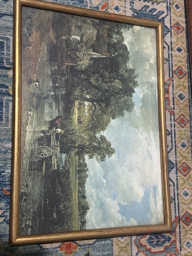 The hay wain john constable - the,
