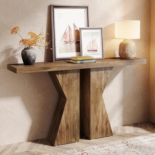 140cm farmhouse console - farmhouse, table