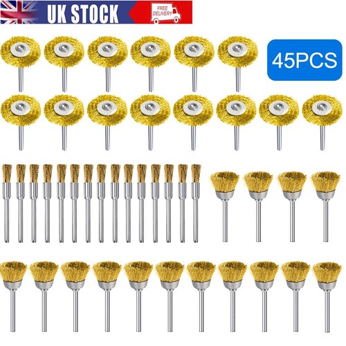 45x wire brush - wire, brass