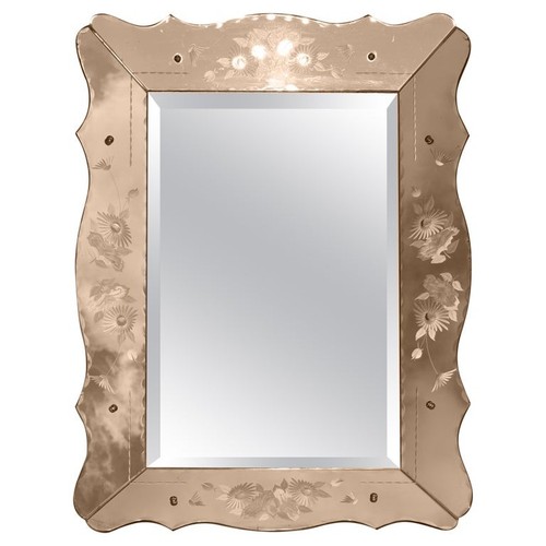 Antique 1930 art deco - 1930's, peach